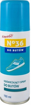 NO 36 Spray Dezodorant Odświeżający do Stóp Butów