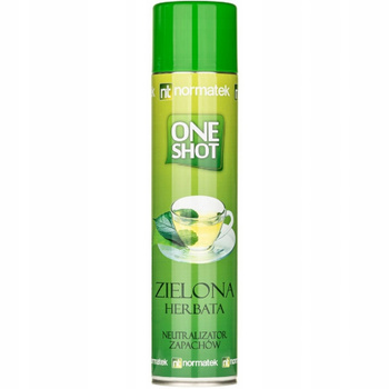 Normatek One Shot Odświeżacz Powietrza Neutralizator Zapachów Green Tea