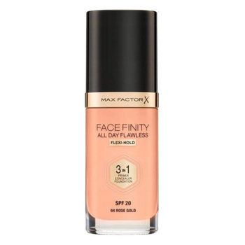 Max Factor FaceFinity All Day Flawless 3w1 Wegański Podkład Kryjący 64 Rose Gold