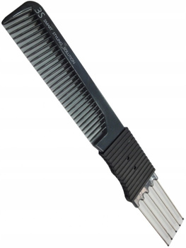 INTERVION grzebień tapirowania układania widelec