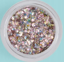 Hi Hybrid Pyłek do Paznokci Pink Gold Glitter