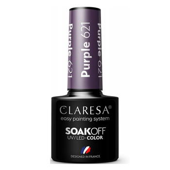 Claresa Lakier Hybrydowy Purple 621 5g