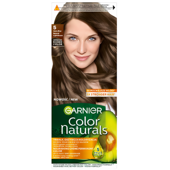 Garnier Color Naturals Crème Farba Do Włosów 5 Jasny Brąz