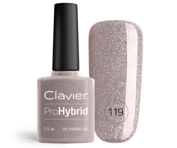 Clavier Lakier Hybrydowy Szary Grafit 119 7,5 ml