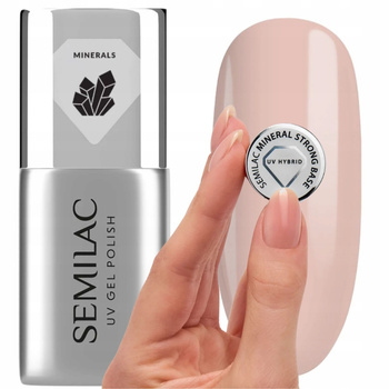 Semilac Mineral Strong Base Baza Do Lakierów Hybrydowych z Minerałami 7ml