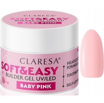 Claresa Soft Easy Gel Żel Budujący Baby Pink 45g