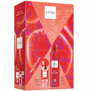 C-Thru Love Whisper Zestaw Prezentowy z Kosmetykami Dla Kobiety EDT + Deo