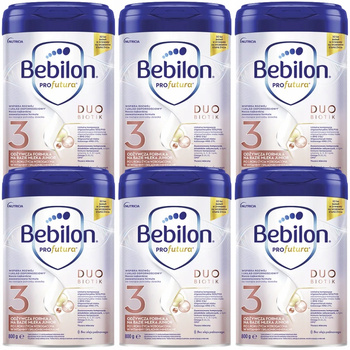 Bebilon Profutura Duo Biotik 3 Formuła Na Bazie Mleka Zgrzewka 800g x 6