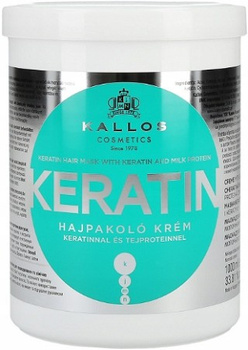 Kallos Keratin Maska Odżywka z Keratyną 1000ml