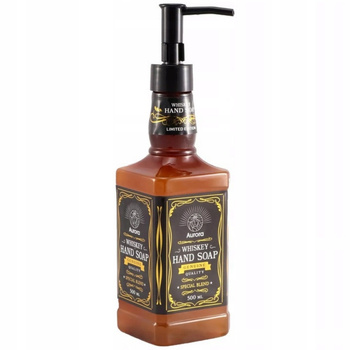 Aurora Whiskey Hand Soap Mydło w Płynie Do Rąk z Pompką Szałwia 500ml