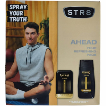 STR8 Ahead Zestaw Prezentowy z Kosmetykami Dla Mężczyzn ASLŻel Pod Prysznic