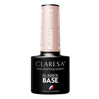 Claresa Rubber Base Baza Kauczukowa Hybrydowa 3