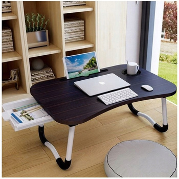 CoolStaff Składany Stolik Pod Laptopa Tablet Książkę Podstawka Do Łóżka Śniadaniowy