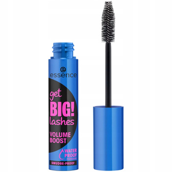 Essence Get Big Lashes Wodoodporny Pogrubiający Tusz Do Rzęs Czarny 12ml