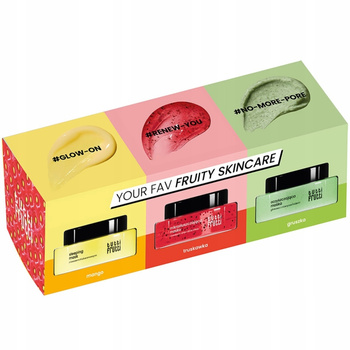 Tutti Frutti Your Fav Skincare Zestaw Prezentowy 3 Kosmetyków Do Twarzy