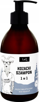LAQ Szampon Do Włosów Męski Kozacki Przeciwłupieżowy Kozioł 300ml