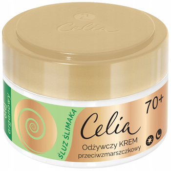 Celia Śluz Ślimaka Przeciwzmarszczkowy Krem Do Twarzy Odżywczy 70+ 50ml
