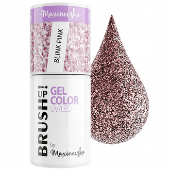 Brush Up! By Maxineczka Lakier Hybrydowy Blink Pink 5g