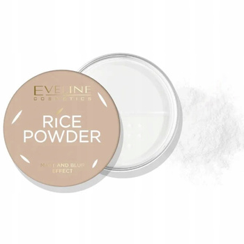 Eveline Rice Powder Lekki Transparentny Puder Ryżowy Do Twarzy Matujący 10g