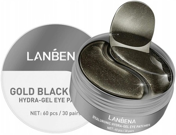 Lanbena Black Hydrożelowe Płatki pod Oczy 60szt