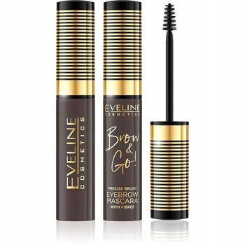 Eveline Brow And Go Mascara Żel do Brwi DARK 02