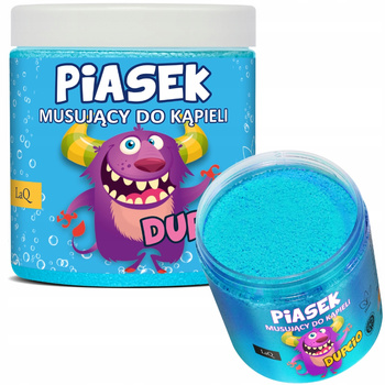LaQ Dupcio Musujący Piasek Do Kąpieli Dla Dzieci Barwiący Wodę Owocowy 190g