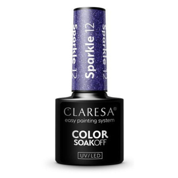 Claresa Lakier Hybrydowy Sparkle 12 5g