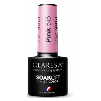Claresa Lakier Hybrydowy Pink 513 5g