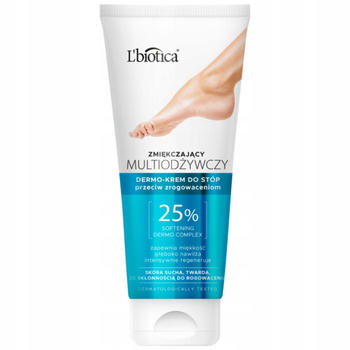 L'biotica Zmiękczający Multiodżywczy Dermo Krem Do Stóp Regenerujący 100ml