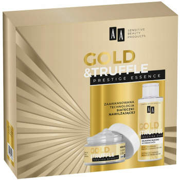 AA Gold Truffle Zestaw Prezentowy z Kosmetykami Dla Kobiety Krem + Mleczko