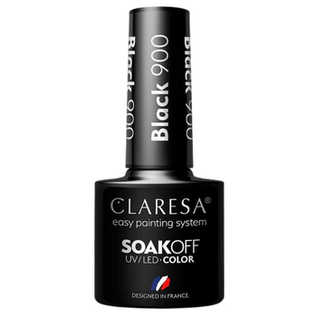 Claresa Lakier Hybrydowy Black 900 5g