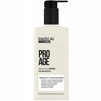 Radical Hair Clinic Pro Age Odmładzająca Odżywka Do Włosów Dojrzałych 200ml