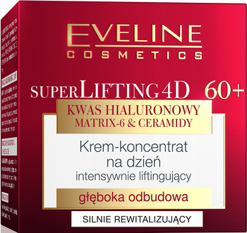 Eveline Super Lifting 4D Krem Koncentrat Dzień 60+