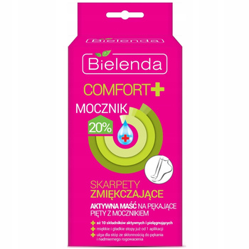 Bielenda Comfort Skarpetki Złuszczające Maść Na Pękające Pięty Mocznik 2szt
