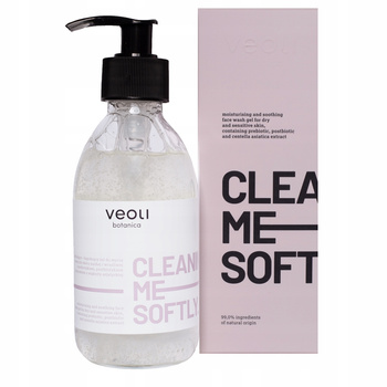 Veoli Botanica Cleaning Me Sofltly Żel Do Mycia Twarzy Nawilżająco Łagodzący 190ml