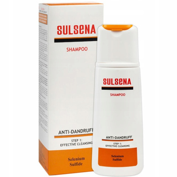 Sulsena Anti Dandruff Przeciwłupieżowy Szampon Do Włosów Regulujący 150ml