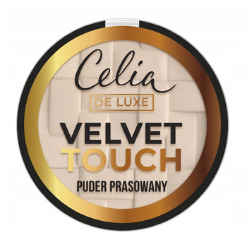 Celia De Luxe Puder Prasowany 101 Transparent Beig