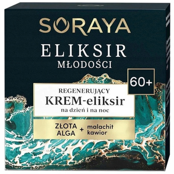 Soraya Eliksir Młodości Regenerujący Krem Do Twarzy z Kawiorem 60+ 50ml