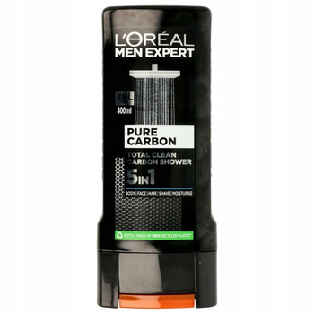 Loreal Men Expert Pure Carbon Oczyszczający Męski Żel Pod Prysznic 400 ml