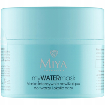 Miya myWATERmask Intensywnie Nawilzająca Maska Do Twarzy z Witaminą E 50ml