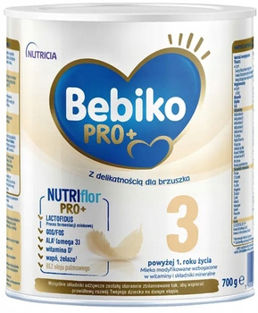 Bebiko Pro+ 3 Mleko Następne Po 1. Roku Życia 700g