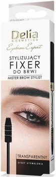 Delia Eyebrow Expert Stylizujący Fixer do Brwi Transparent