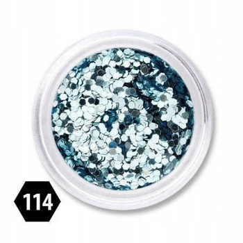 Efekt Plastry Miodu Na Paznokcie Błękitny 114