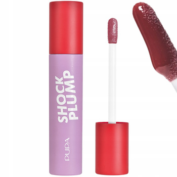 Pupa Milano Shock Plump Powiększający Błyszczyk Do Ust 004 Cherry Cola 5ml