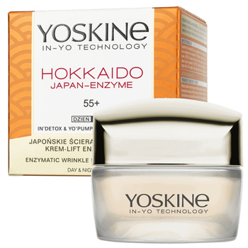 Yoskine Hokkaido Japan Enzyme Przeciwzmarszczkowy Krem Do Twarzy 55+ 50 ml