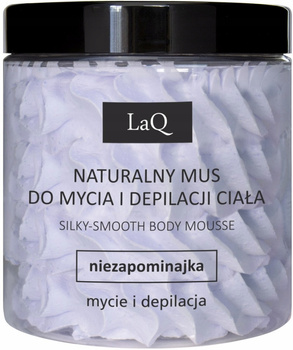 LAQ Mu Do Mycia i Depilacji Ciała Niezapominajka Pantenol Aloes 250ml