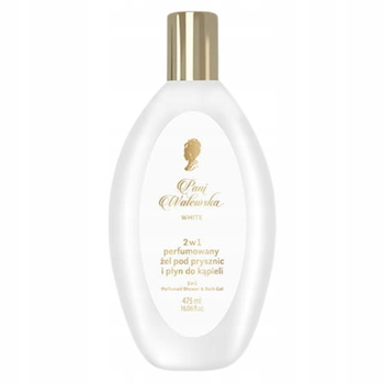 Pani Walewska White 2w1 Kremowy 呕el Pod Prysznic i P艂yn Do K膮pieli 475ml