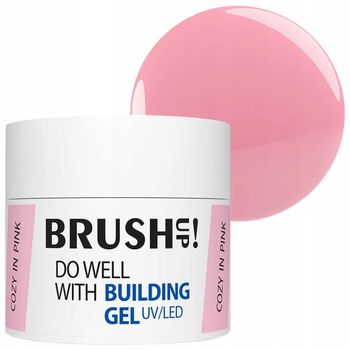 Brush Up! Building Gel UV/LED Żel Do Paznokci Budujący Cozy In Pink 12g