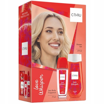 C-Thru Love Whisper Zestaw Prezentowy Kosmetyków Dla Kobiety Żel + DNS