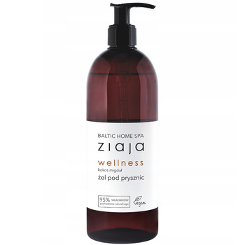 Ziaja Baltic Home Spa Wellness Nawilżający Żel Do Mycia Ciała Kokos Migdał 500ml
